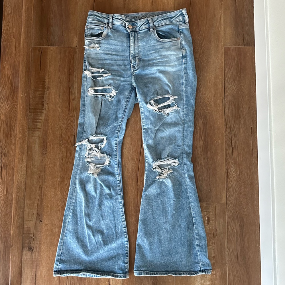 AE Next Level Stretch Flair Jeans